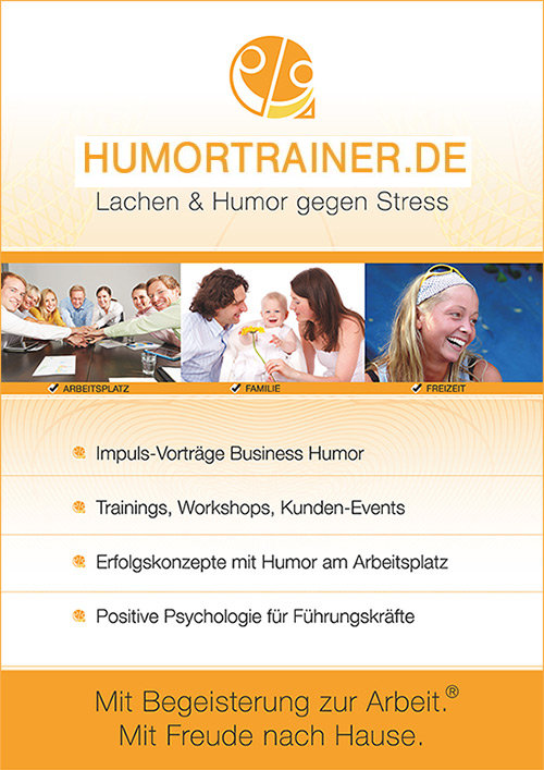 Rollup Humortrainer Messe